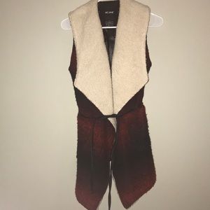 Plaid sweater vest